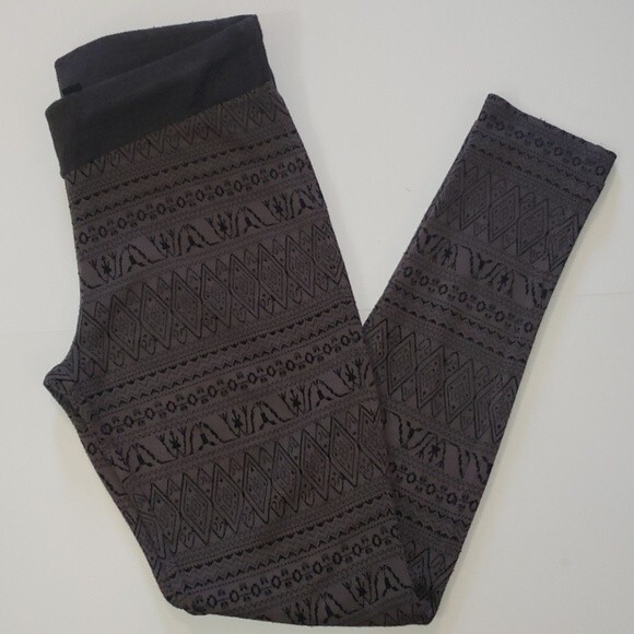 Kavu Pants - KAVU Lola Print Knit Leggings size XS